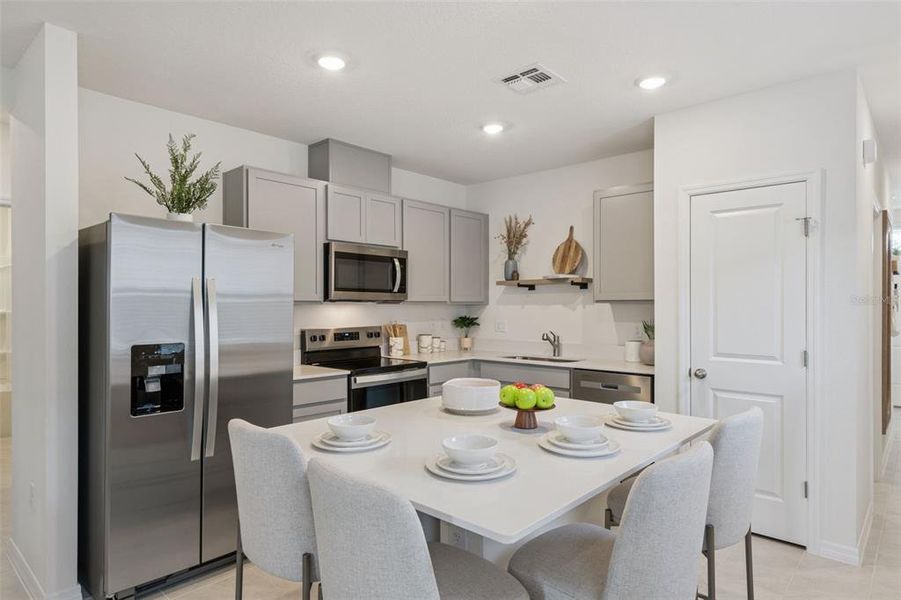 Furnished interior view inside a new home in , Haines City (Image 6).