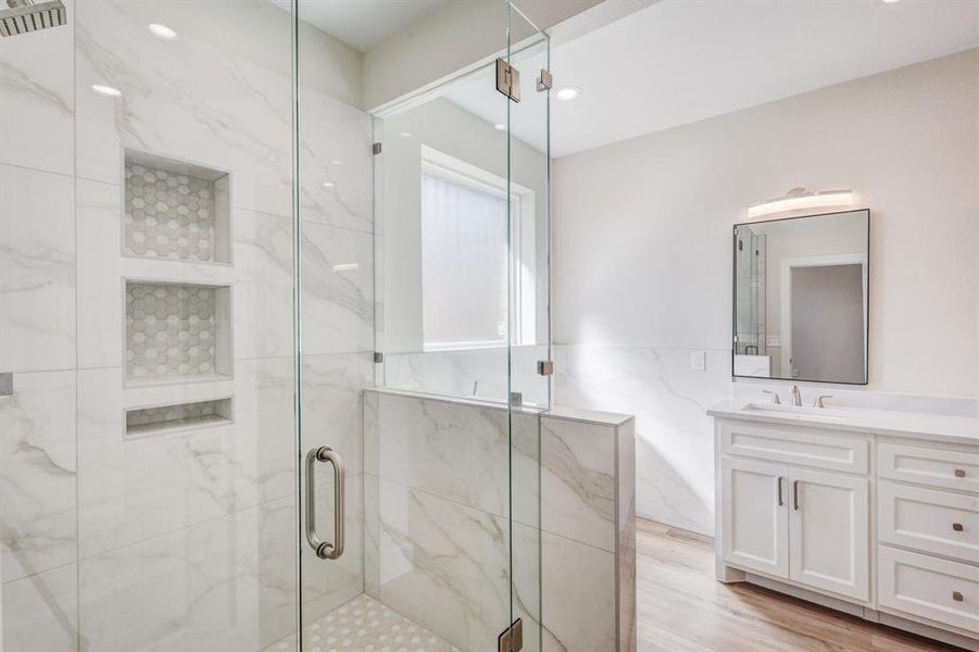 Furnished interior view inside a new home in , Grand Prairie (Image 7). Furnished interior view inside a new home in , Grand Prairie (Image 7).