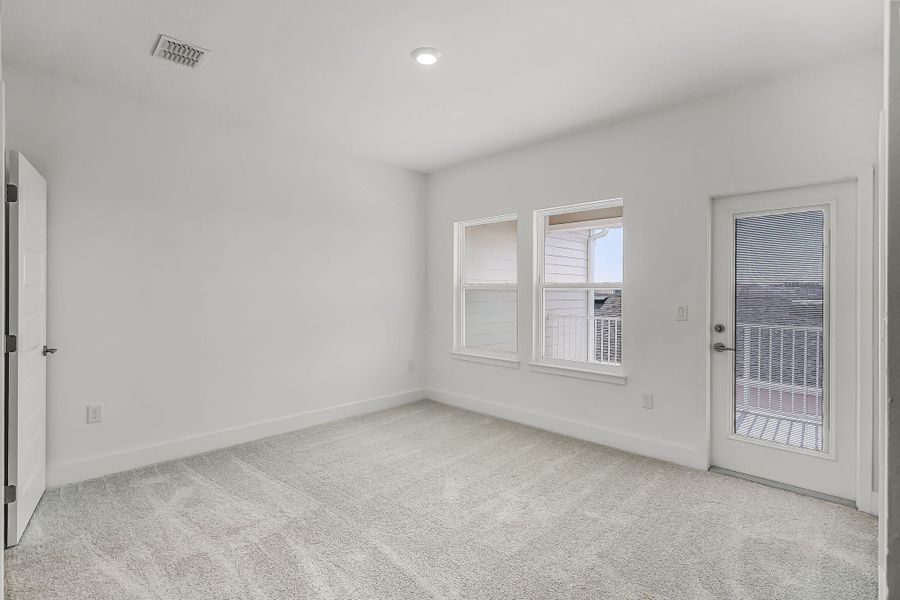 Representative unfurnished interior of a home built from the Newton by Rockwell Homes in Harvest at Ovation - Townhomes, Winter Garden (Image 72). Representative unfurnished interior of a home built from the Newton by Rockwell Homes in Harvest at Ovation - Townhomes, Winter Garden (Image 72).