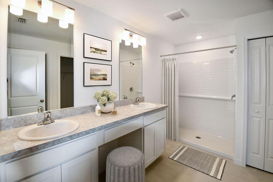 Furnished interior view inside a new home in Palm Bay Spot Lots, Palm Bay (Image 12).