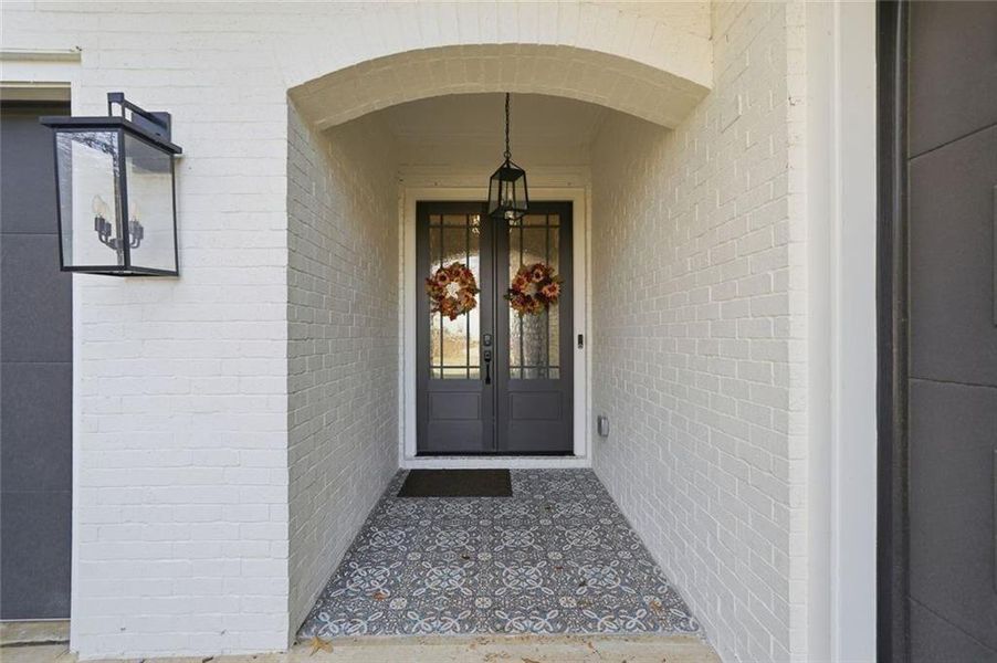 Exterior details and patio area of a home in , Alpharetta (Image 24).