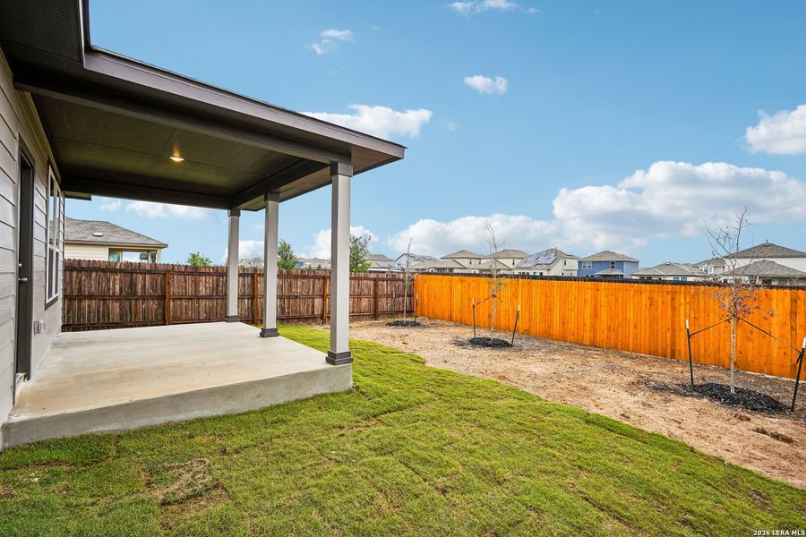 Exterior details and patio area of a home in Willow Point, San Antonio (Image 3). Exterior details and patio area of a home in Willow Point, San Antonio (Image 3).