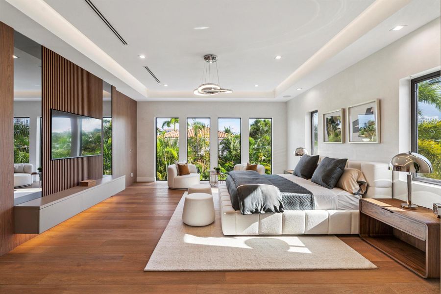 Furnished interior view inside a new home in , Boca Raton (Image 45). Furnished interior view inside a new home in , Boca Raton (Image 45).