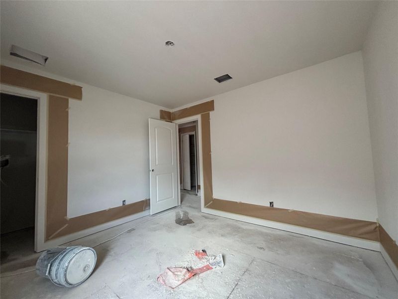 In-progress construction of a new home in Berry Creek Highlands, Georgetown, TX (Image 10).