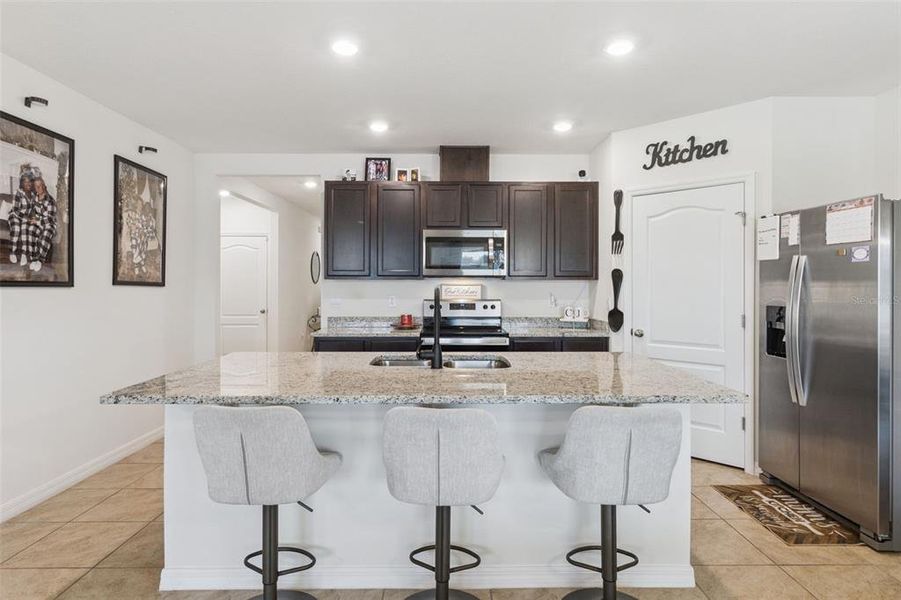 Furnished interior view inside a new home in Wind Meadows South, Bartow (Image 5).