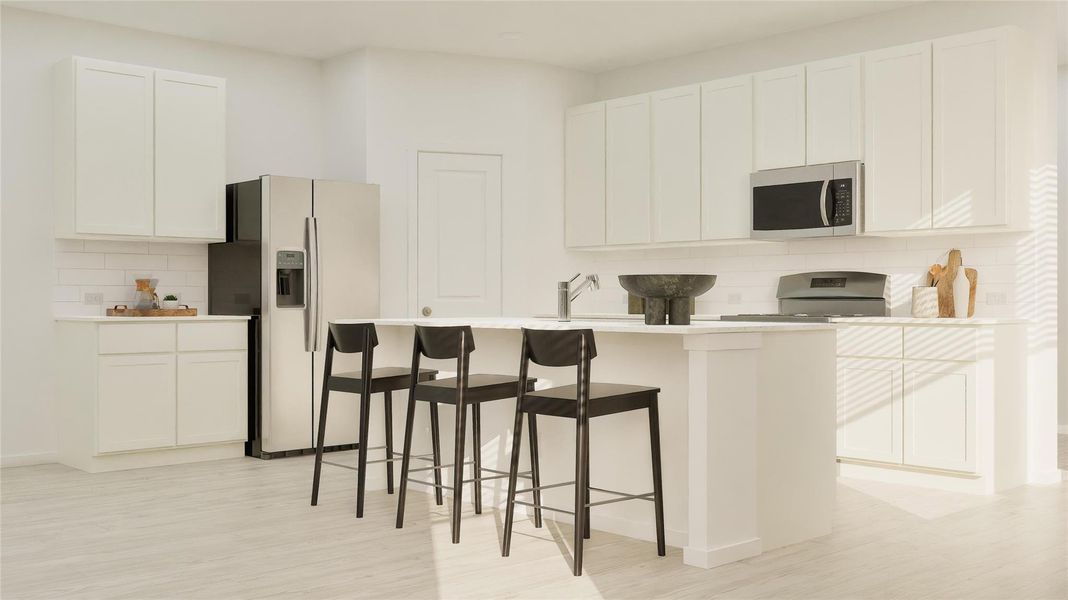 Furnished interior view inside a new home in Pelly Place, Baytown (Image 9).