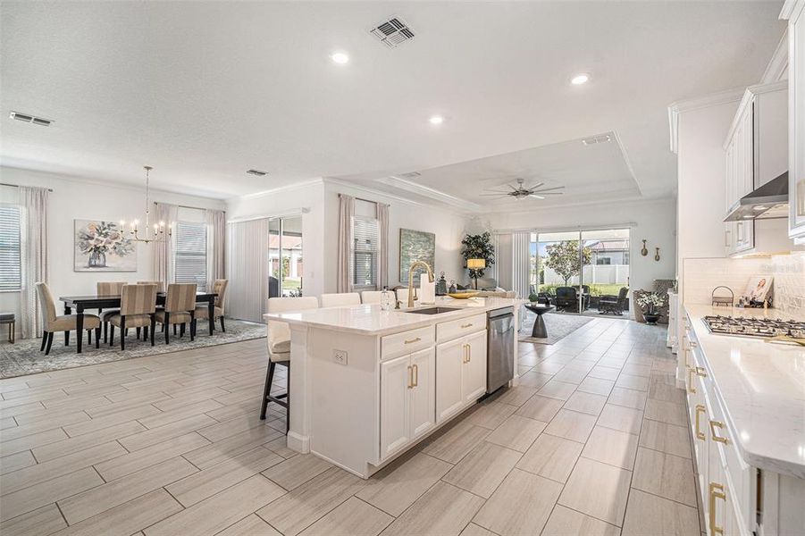 Furnished interior view inside a new home in , Wimauma (Image 7).