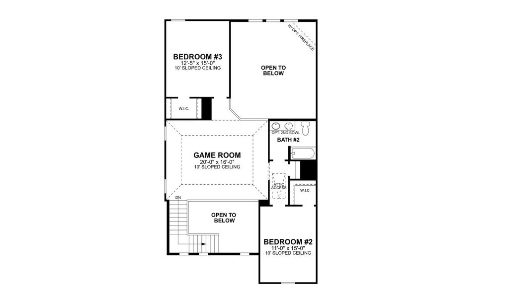 2D floor plan layout of this home in Lilyana, Celina, TX (Image 3). 2D floor plan layout of this home in Lilyana, Celina, TX (Image 3).