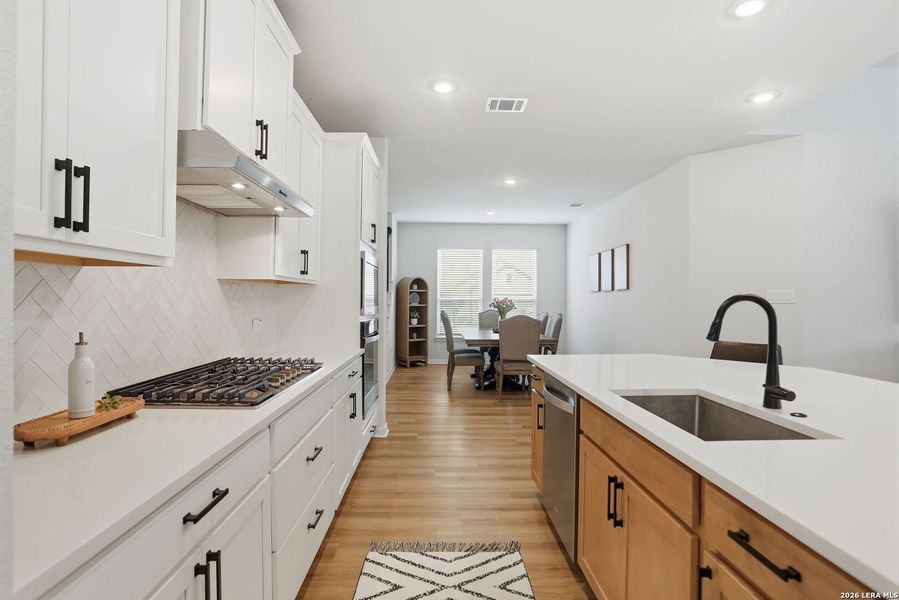 Furnished interior view inside a new home in Davis Ranch, San Antonio (Image 19).