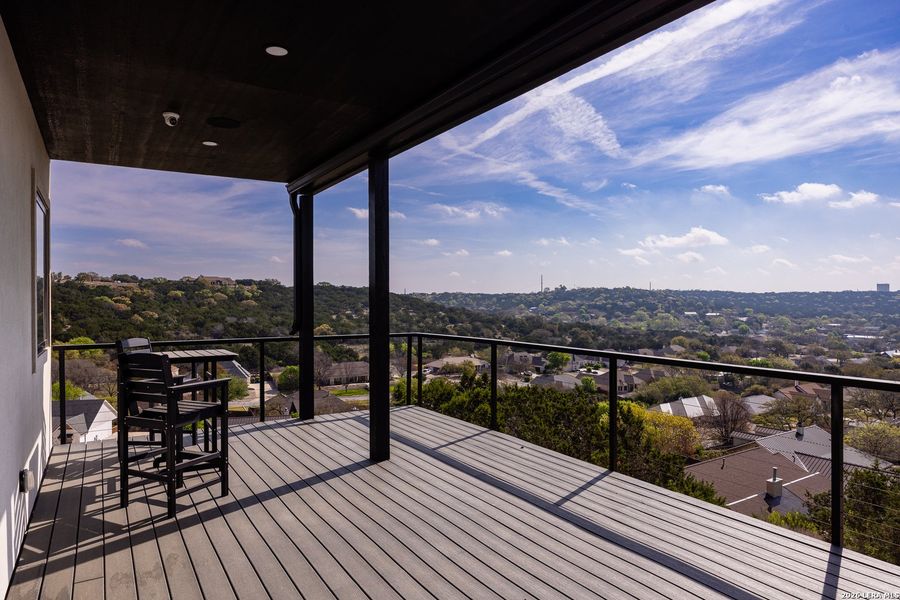 Exterior details and patio area of a home in , Kerrville (Image 41).