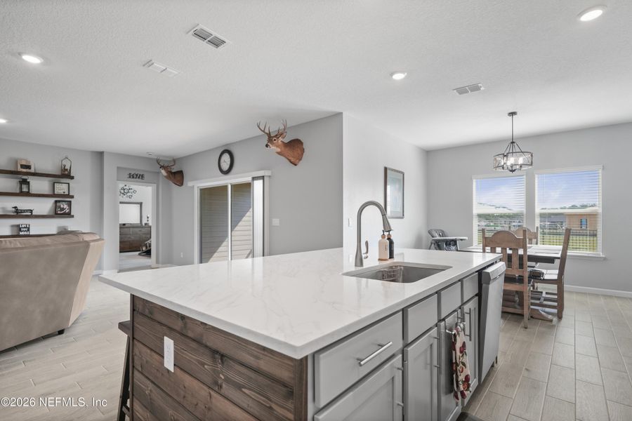 Furnished interior view inside a new home in Granary Park, Green Cove Springs (Image 18).
