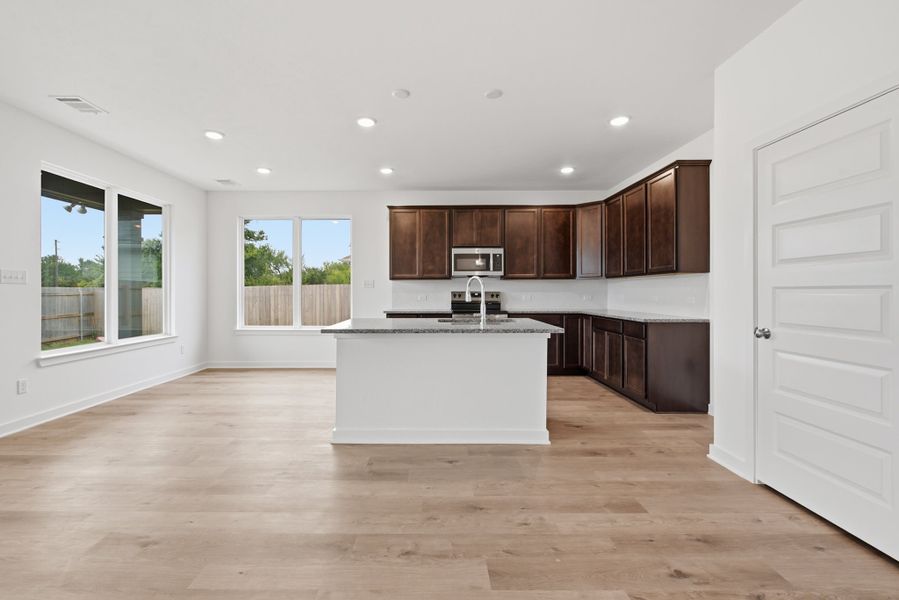 Furnished interior view inside a new home in The Reserve at Foxwood, Bryan (Image 3).