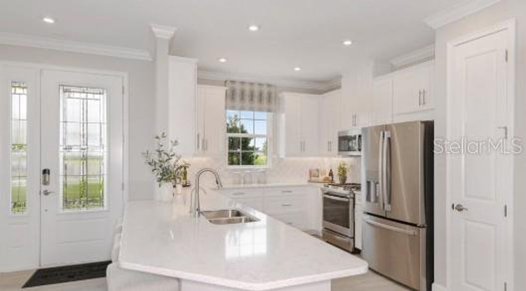 Furnished interior view inside a new home in Skye Ranch Community Group Page, Sarasota (Image 3).