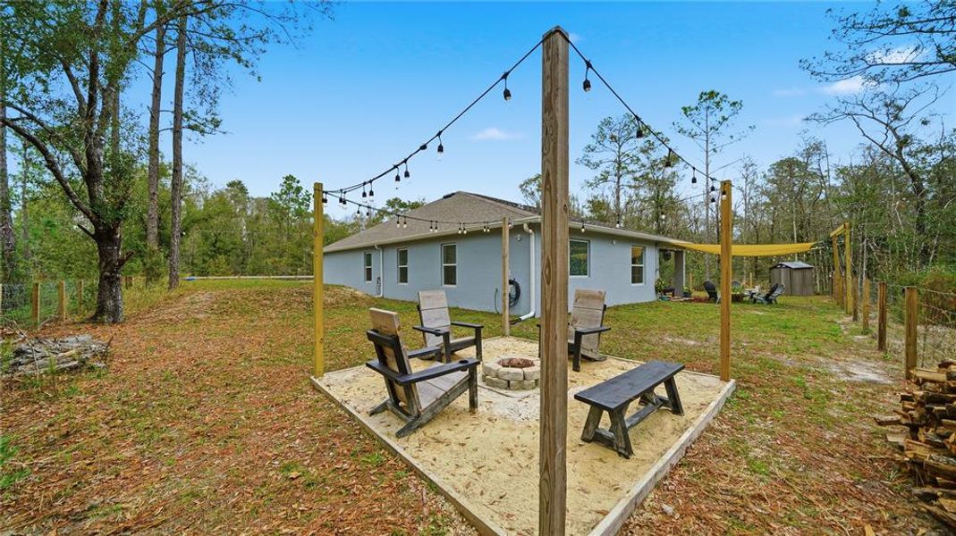 Exterior details and patio area of a home in Flagler Estates, Hastings (Image 3).