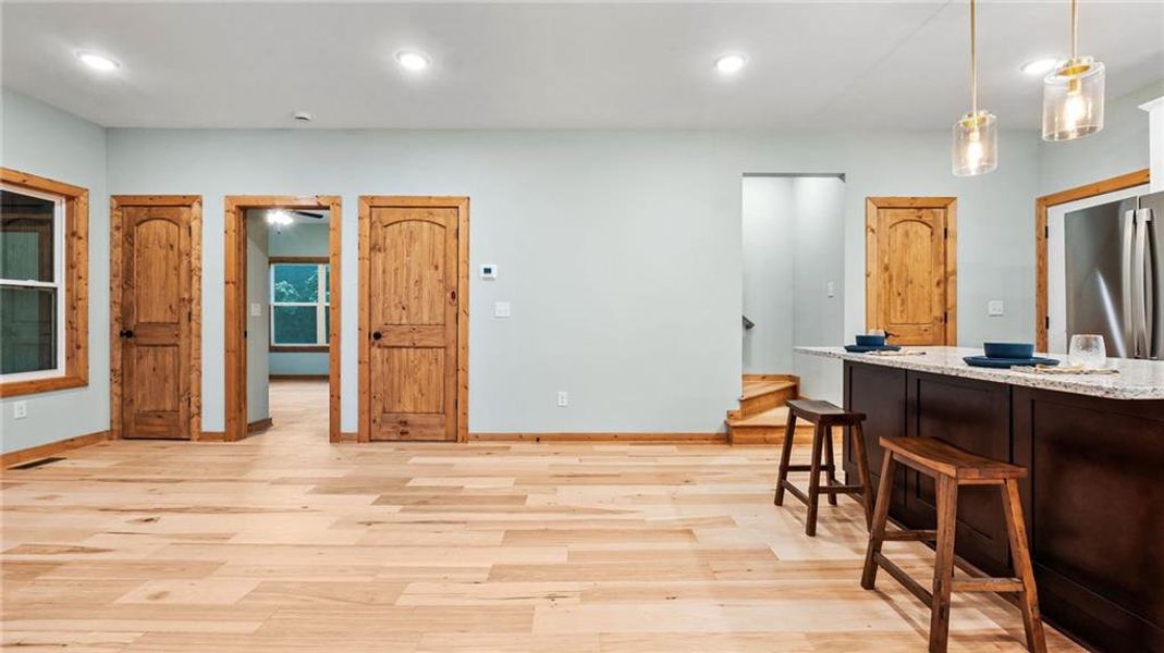 Furnished interior view inside a new home in , Ellijay (Image 16).