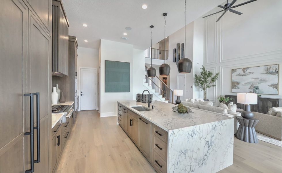 Furnished interior view inside a new home in EverRange, Jacksonville (Image 8).