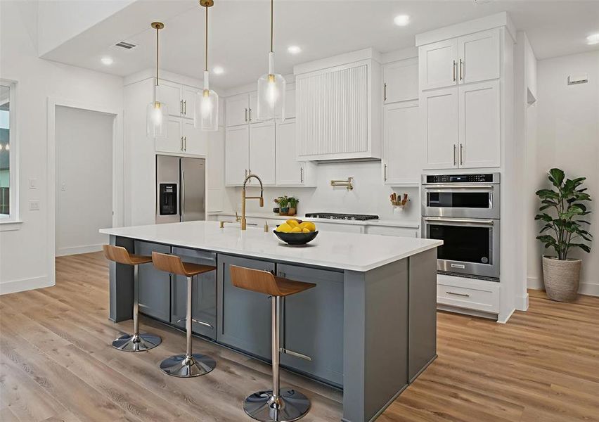 Furnished interior view inside a new home in , Rowlett (Image 31).