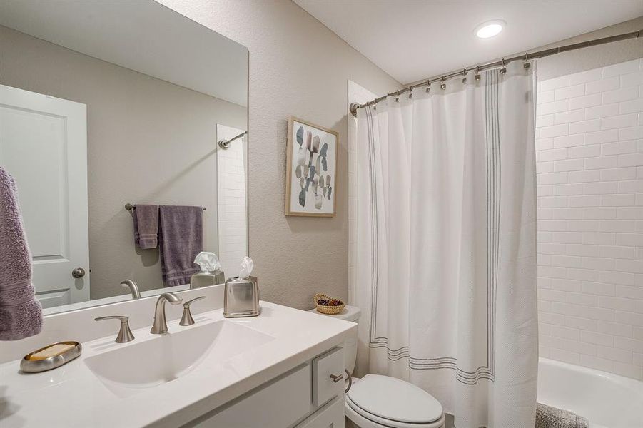 Furnished interior view inside a new home in , Fort Worth (Image 31).