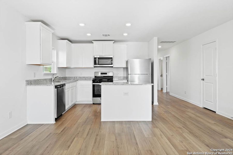 Furnished interior view inside a new home in , San Antonio (Image 5).