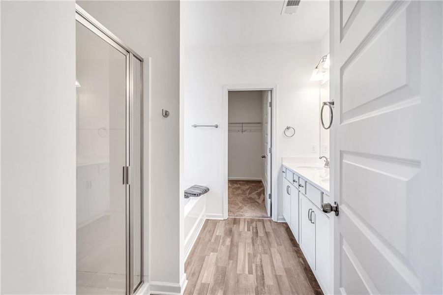 Furnished interior view inside a new home in , Dalton (Image 13).