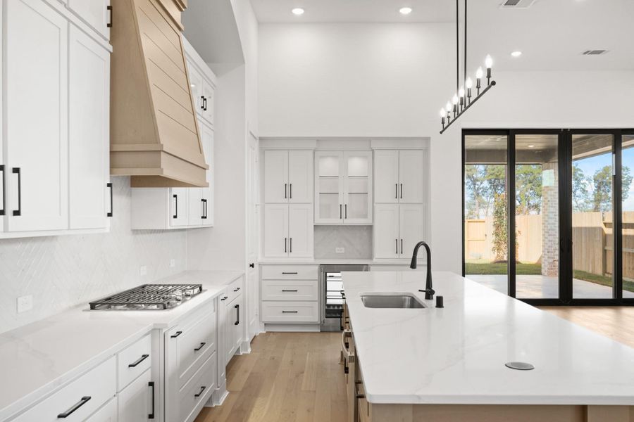 Furnished interior view inside a new home in Sienna, Missouri City (Image 10). Furnished interior view inside a new home in Sienna, Missouri City (Image 10).