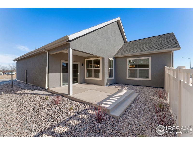 Exterior details and patio area of a home in , Fort Lupton (Image 2).