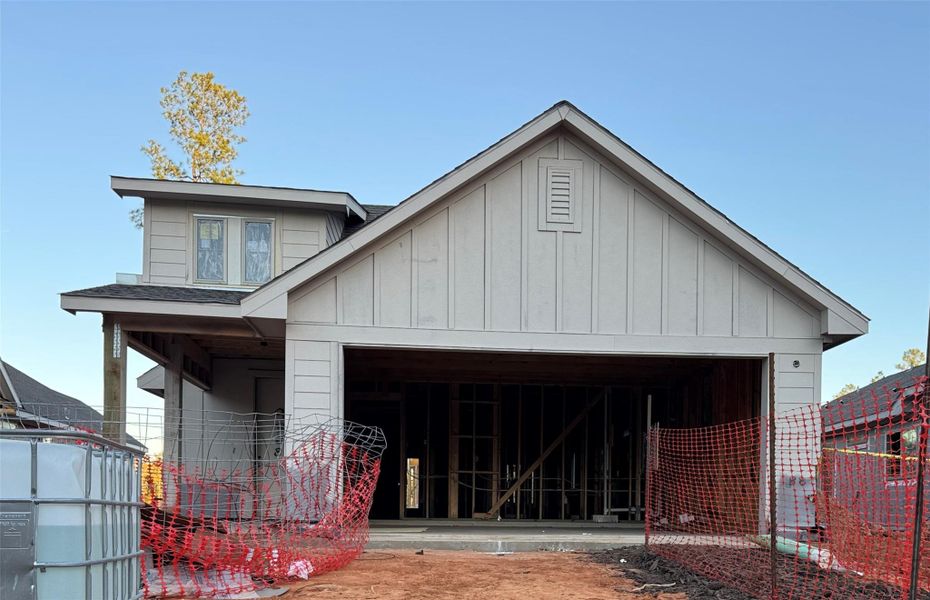 In-progress construction of a new home in Two Step Farm, Montgomery, TX (Image 10). In-progress construction of a new home in Two Step Farm, Montgomery, TX (Image 10).
