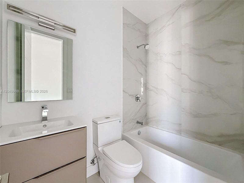 Furnished interior view inside a new home in , Miami (Image 5).