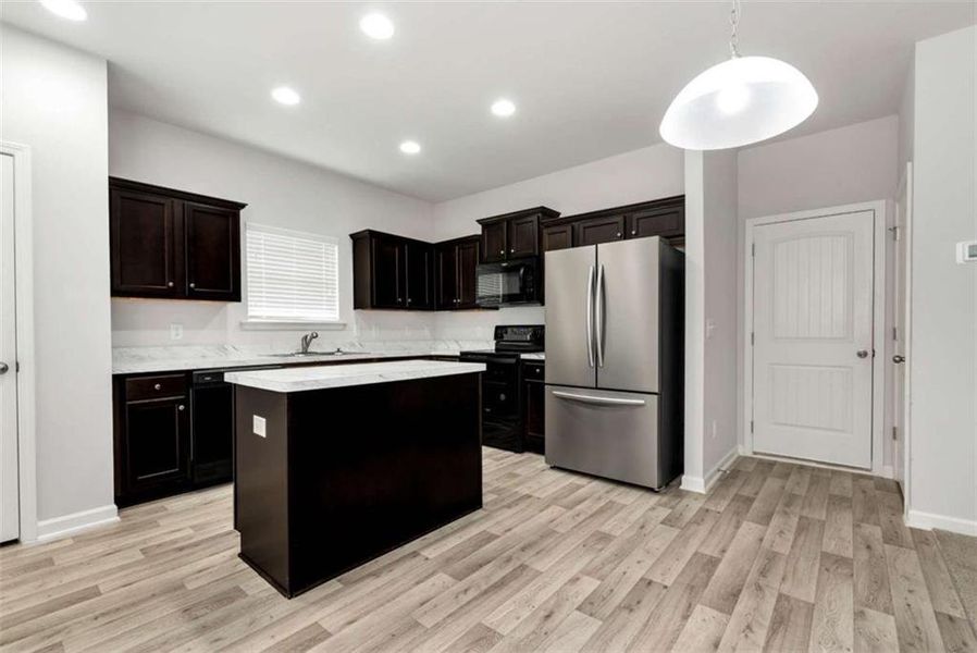 Furnished interior view inside a new home in , Commerce (Image 8).