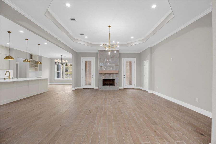 View from the foyer View from the foyer