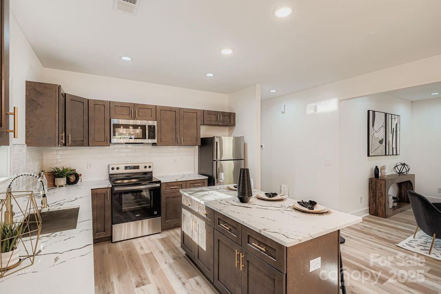 Furnished interior view inside a new home in , Gaston (Image 5). Furnished interior view inside a new home in , Gaston (Image 5).