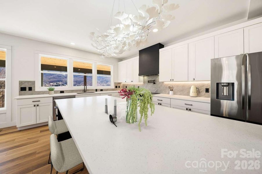 Furnished interior view inside a new home in , Canton (Image 27).