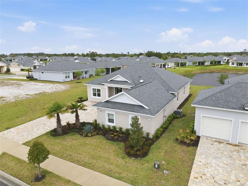 Front exterior of a new home in , Deland, FL, highlighting curb appeal (Image 23).
