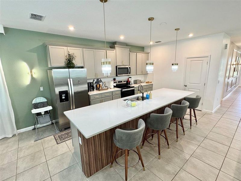 Furnished interior view inside a new home in , Kissimmee (Image 24).