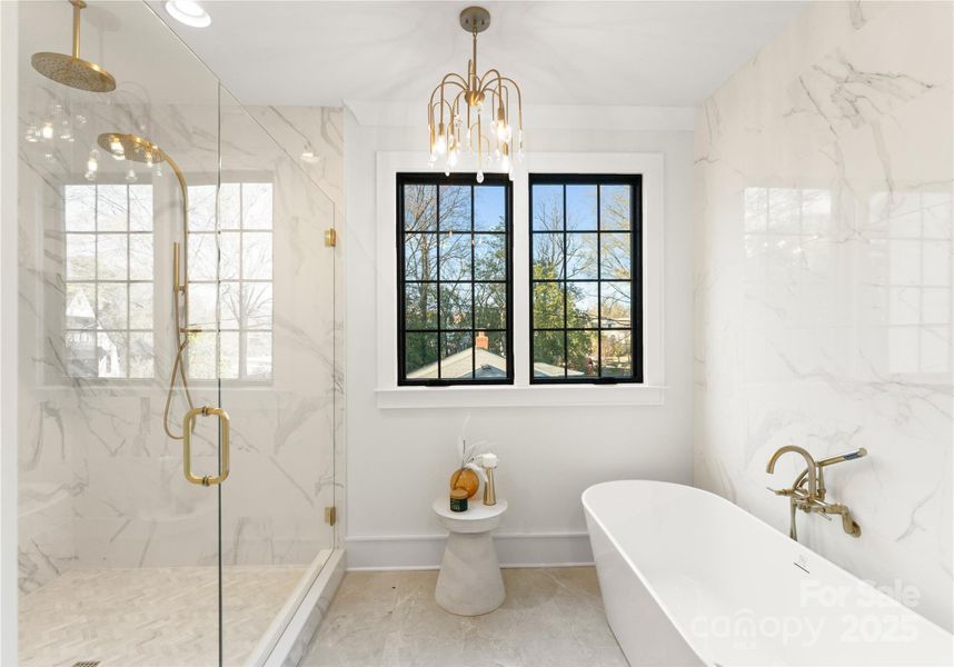 Furnished interior view inside a new home in , Charlotte (Image 14).