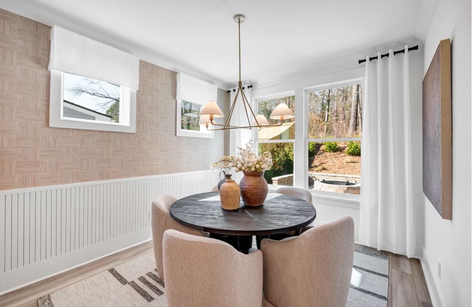 Representative furnished interior of a home built from the Prestige by Pulte Homes in Muller Ridge, Blythewood (Image 12).