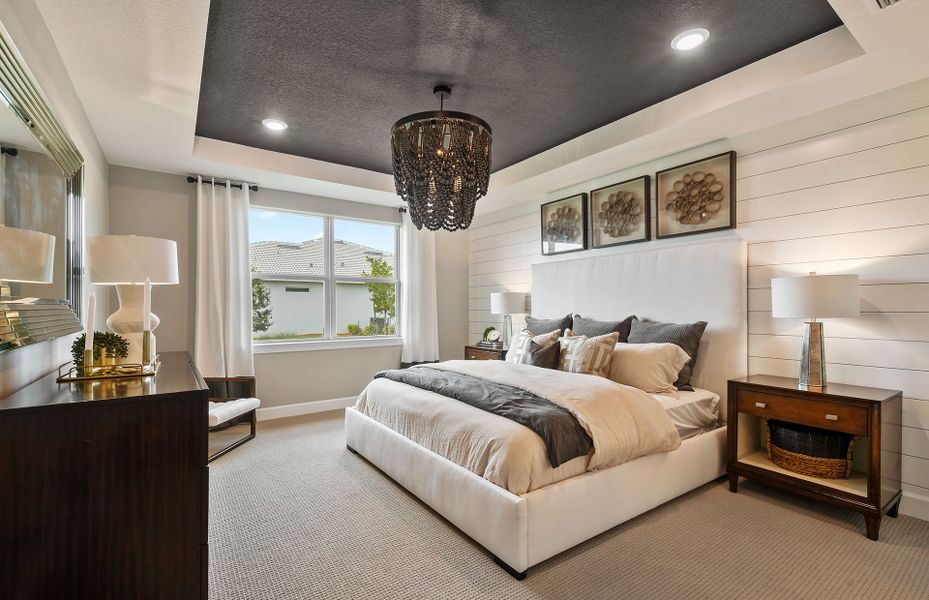 Representative furnished interior of a home built from the Palmary by DiVosta in Talon Preserve on Palmer Ranch, Nokomis (Image 34).