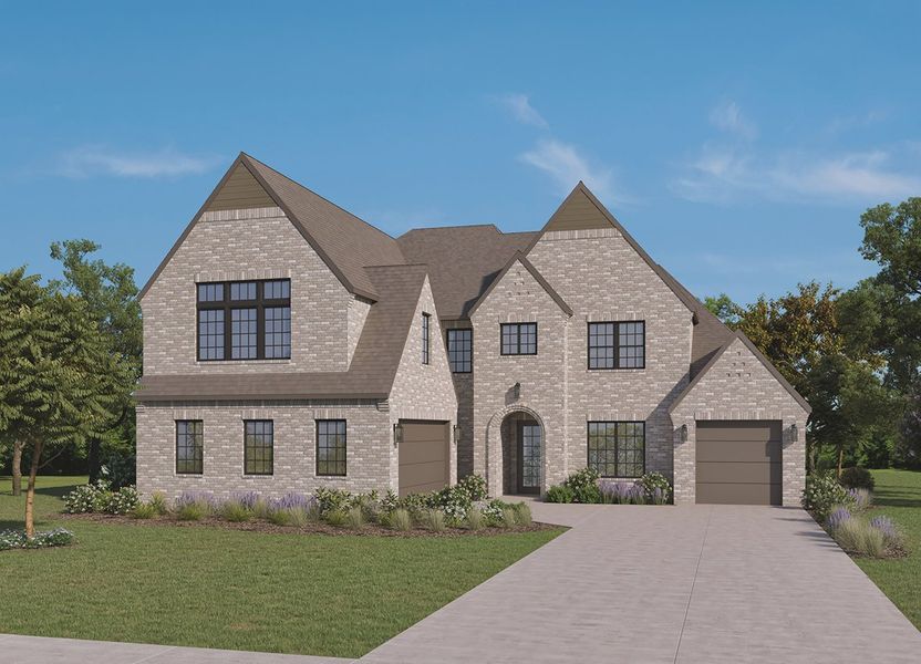 Representative exterior photo of a completed home built from the The Grayson by Homebound in Park Place, Prosper, TX (Image 19).