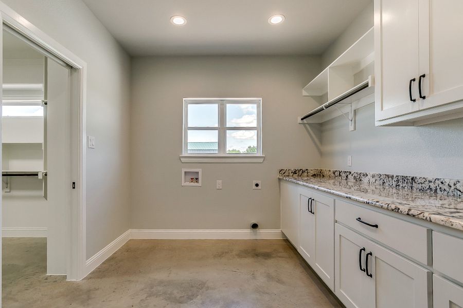 Representative furnished interior of a home built from the Abrams by Trinity Classic Homes in Zion Trails, Poolville (Image 8). Representative furnished interior of a home built from the Abrams by Trinity Classic Homes in Zion Trails, Poolville (Image 8).