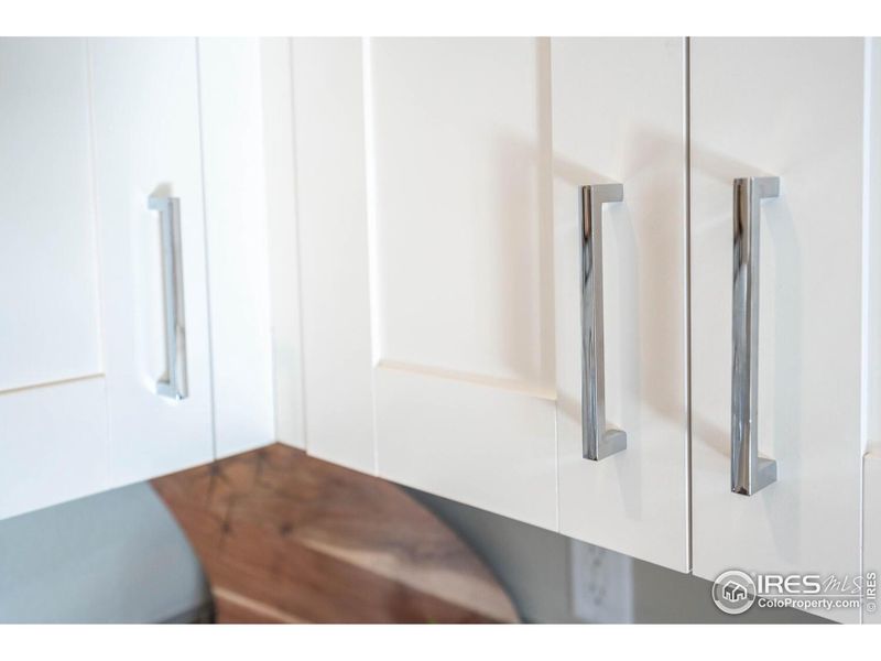 Close-up of interior finishes inside a home in Union Colony West, Evans (Image 22).