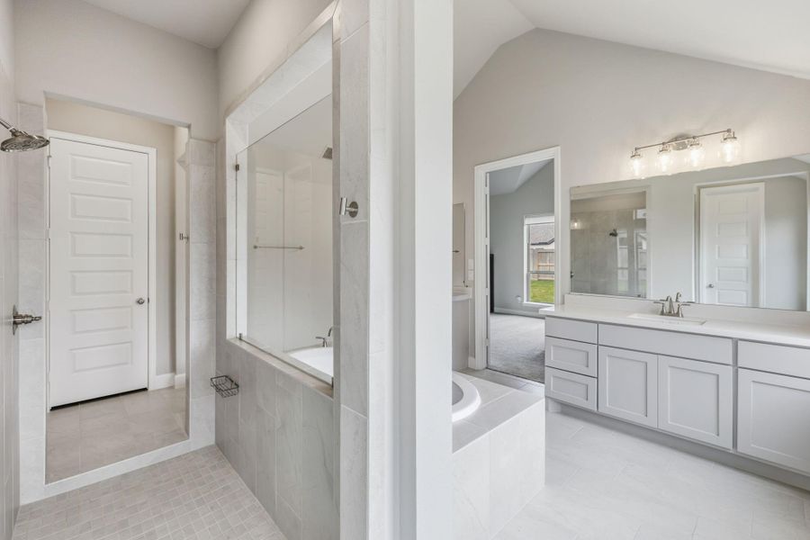 Furnished interior view inside a new home in Riceland, Mont Belvieu (Image 30).