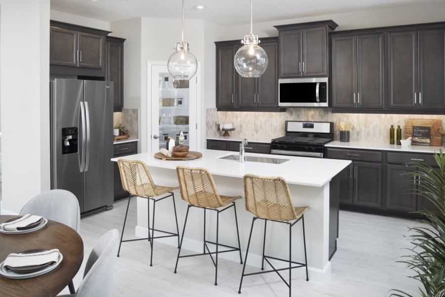 Representative furnished interior of a home built from the Shenandoah by Mattamy Homes in Tradition, Port St. Lucie (Image 6).