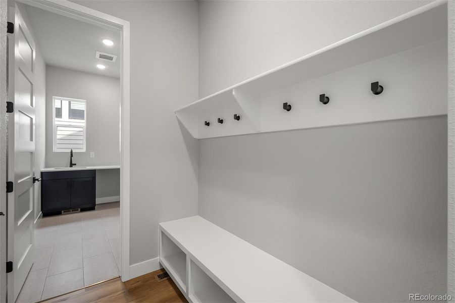 Furnished interior view inside a new home in Cloverleaf – Mountainview Collection, Monument (Image 10).