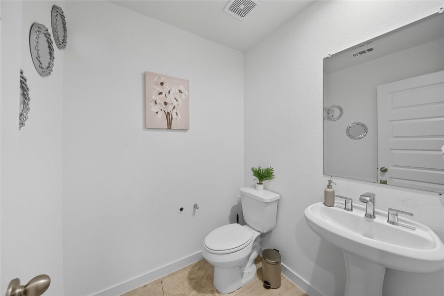 Furnished interior view inside a new home in Post Oak Pointe, Fresno (Image 21). Furnished interior view inside a new home in Post Oak Pointe, Fresno (Image 21).