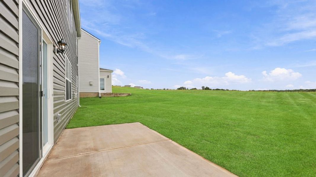 Exterior details and patio area of a home in Baxter Village, Boiling Springs (Image 18).