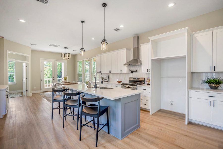 Furnished interior view inside a new home in , Houston (Image 37). Furnished interior view inside a new home in , Houston (Image 37).