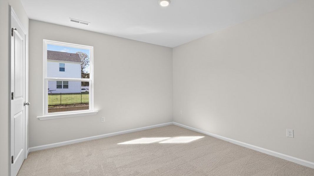 Spacious, unfurnished interior of a new home in Swift Creek Farm, Clayton (Image 26). Spacious, unfurnished interior of a new home in Swift Creek Farm, Clayton (Image 26).
