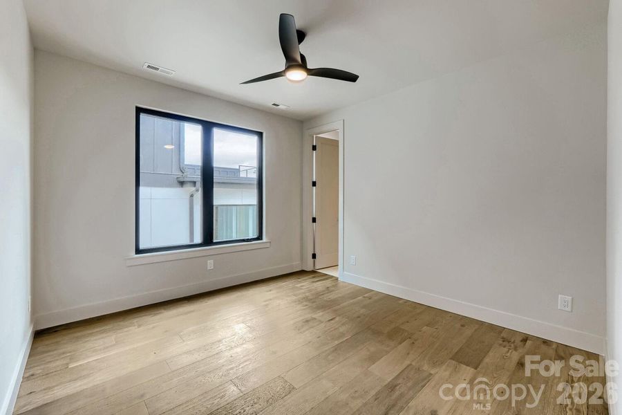 Secondary Bedroom - right side of the home