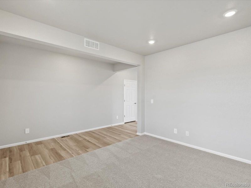 Spacious, unfurnished interior of a new home in Buffalo Highlands: The Canyon Collection, Commerce City (Image 22).