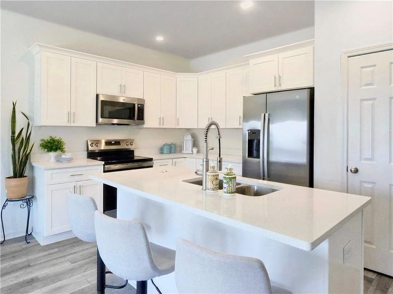 Furnished interior view inside a new home in , Fairmount (Image 3). Furnished interior view inside a new home in , Fairmount (Image 3).